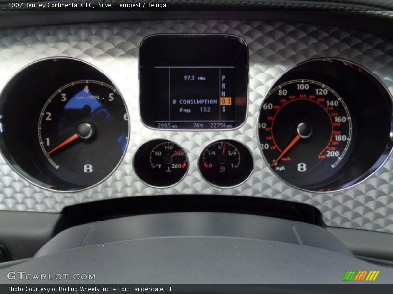 Silver Tempest / Beluga 2007 Bentley Continental GTC