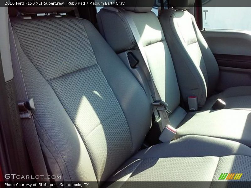 Ruby Red / Medium Earth Gray 2016 Ford F150 XLT SuperCrew