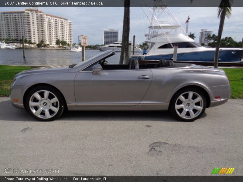 Silver Tempest / Beluga 2007 Bentley Continental GTC