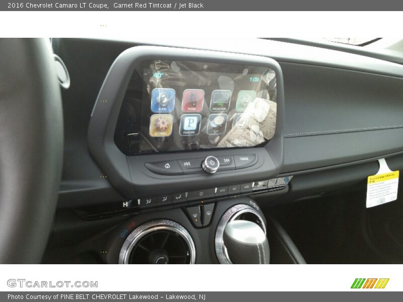 Garnet Red Tintcoat / Jet Black 2016 Chevrolet Camaro LT Coupe