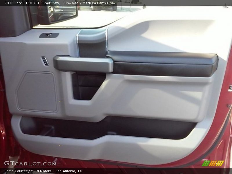 Ruby Red / Medium Earth Gray 2016 Ford F150 XLT SuperCrew