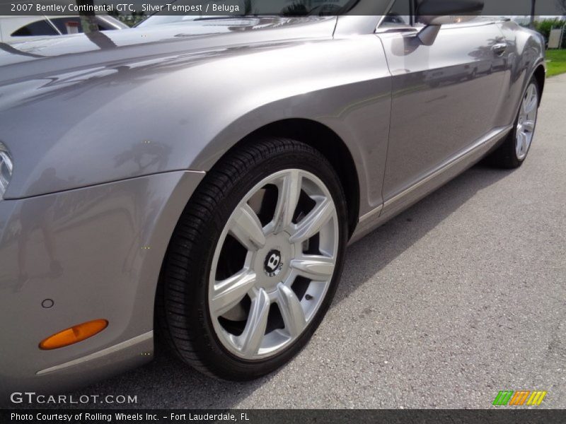 Silver Tempest / Beluga 2007 Bentley Continental GTC