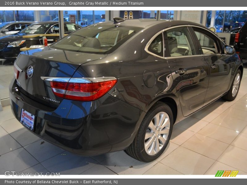 Graphite Gray Metallic / Medium Titanium 2016 Buick Verano Verano Group