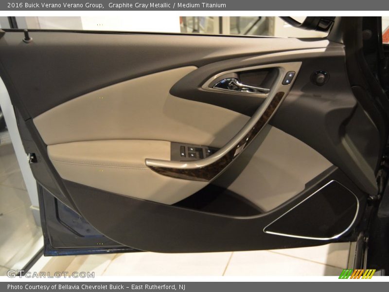 Graphite Gray Metallic / Medium Titanium 2016 Buick Verano Verano Group