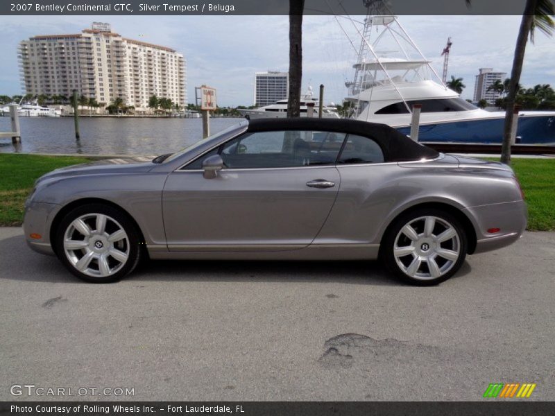 Silver Tempest / Beluga 2007 Bentley Continental GTC