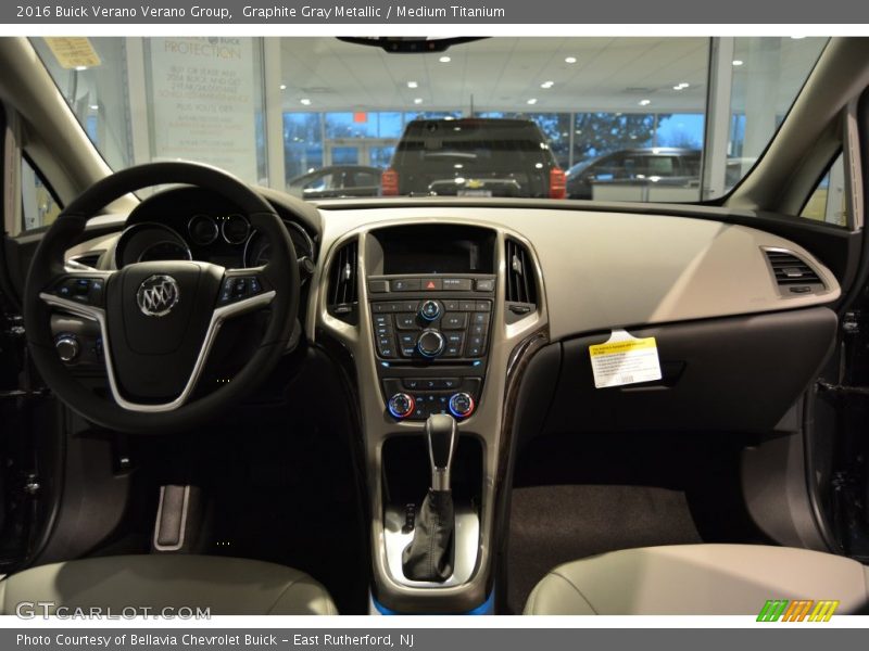 Graphite Gray Metallic / Medium Titanium 2016 Buick Verano Verano Group