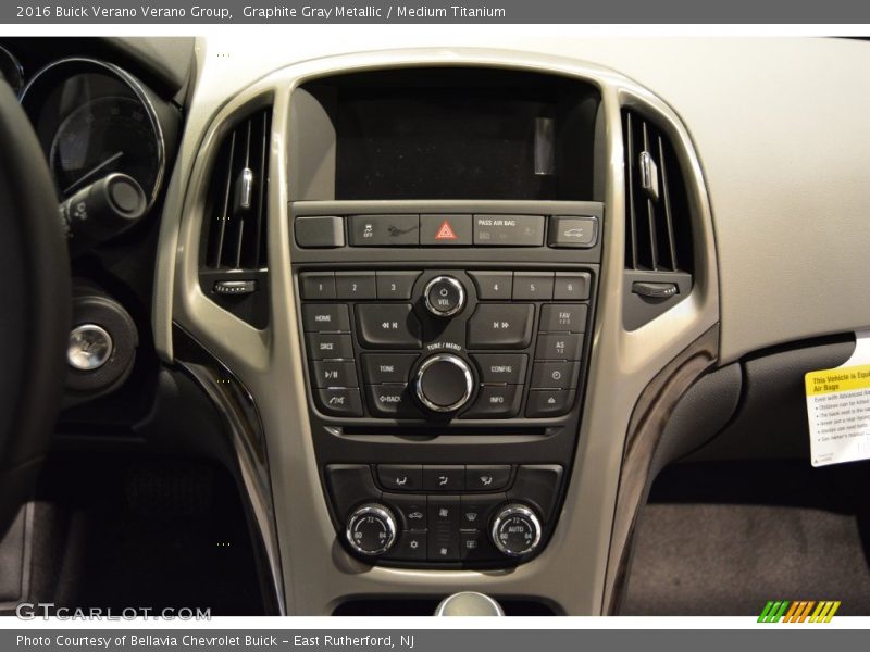 Graphite Gray Metallic / Medium Titanium 2016 Buick Verano Verano Group