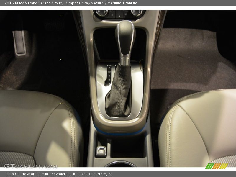 Graphite Gray Metallic / Medium Titanium 2016 Buick Verano Verano Group
