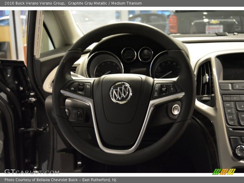 Graphite Gray Metallic / Medium Titanium 2016 Buick Verano Verano Group