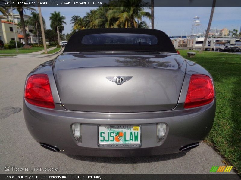 Silver Tempest / Beluga 2007 Bentley Continental GTC