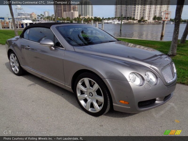 Silver Tempest / Beluga 2007 Bentley Continental GTC