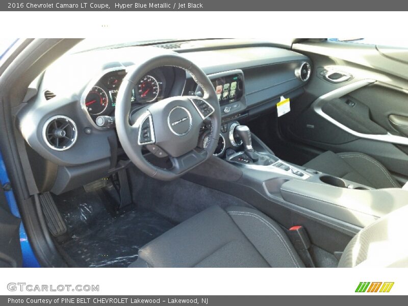 Jet Black Interior - 2016 Camaro LT Coupe 