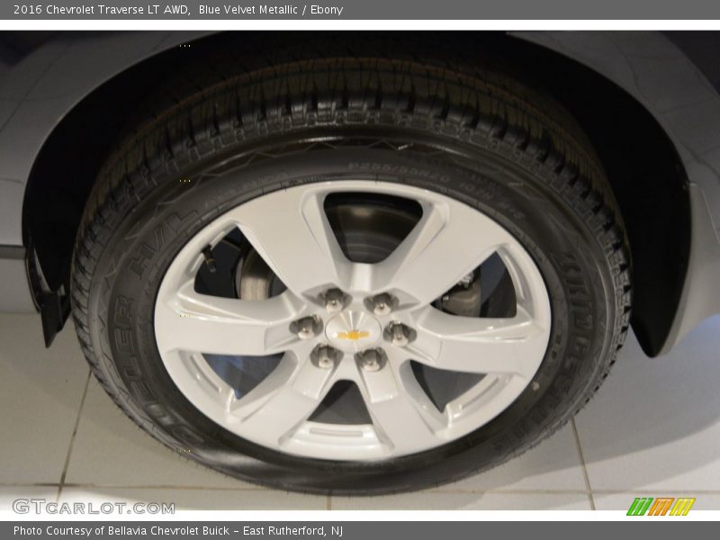 Blue Velvet Metallic / Ebony 2016 Chevrolet Traverse LT AWD