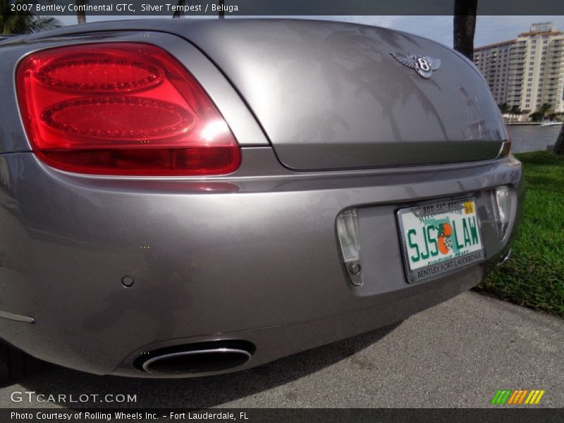 Silver Tempest / Beluga 2007 Bentley Continental GTC