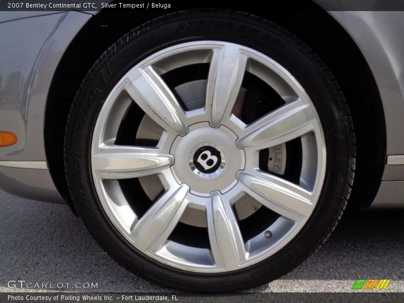 Silver Tempest / Beluga 2007 Bentley Continental GTC