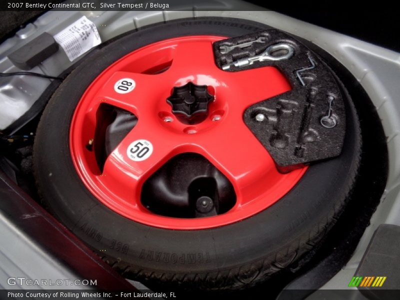 Silver Tempest / Beluga 2007 Bentley Continental GTC