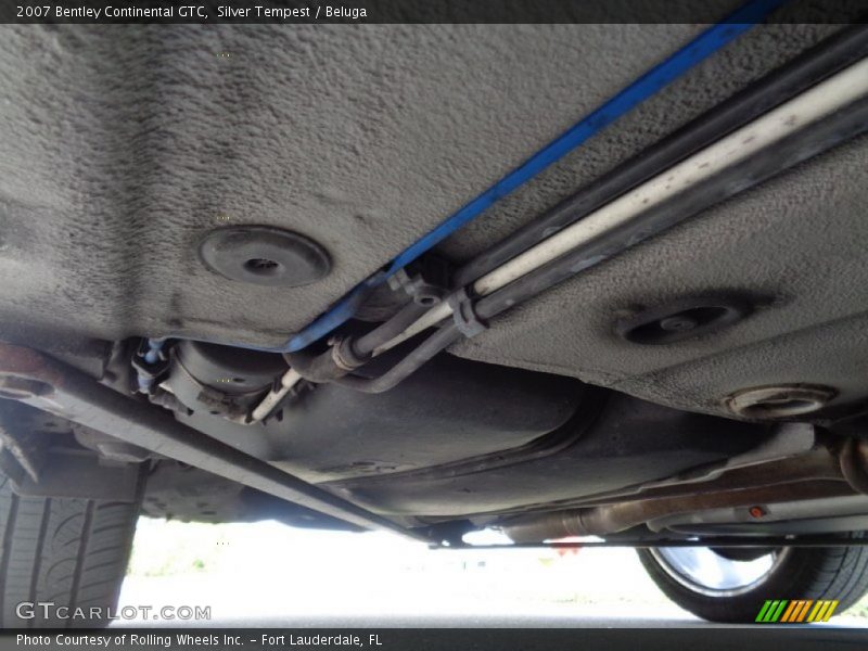 Silver Tempest / Beluga 2007 Bentley Continental GTC