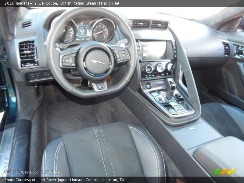 British Racing Green Metallic / Jet 2016 Jaguar F-TYPE R Coupe