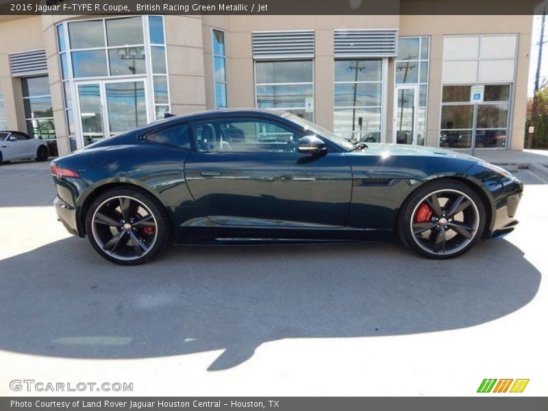 British Racing Green Metallic / Jet 2016 Jaguar F-TYPE R Coupe
