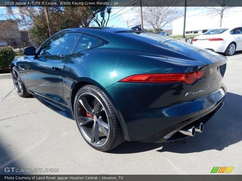 British Racing Green Metallic / Jet 2016 Jaguar F-TYPE R Coupe