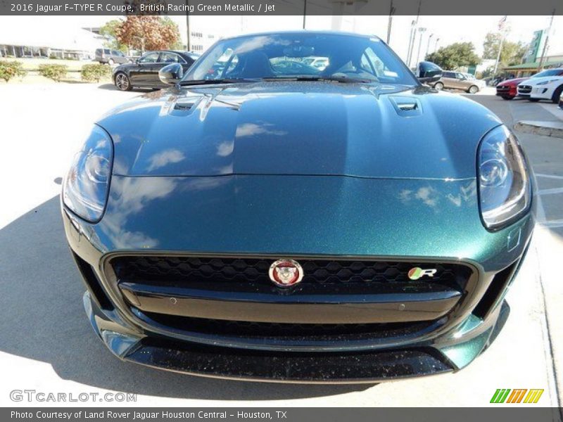 British Racing Green Metallic / Jet 2016 Jaguar F-TYPE R Coupe