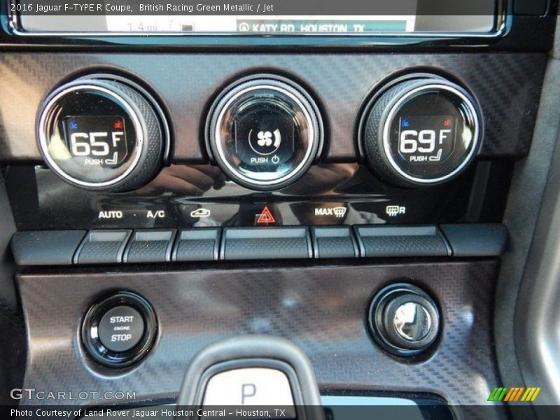 British Racing Green Metallic / Jet 2016 Jaguar F-TYPE R Coupe