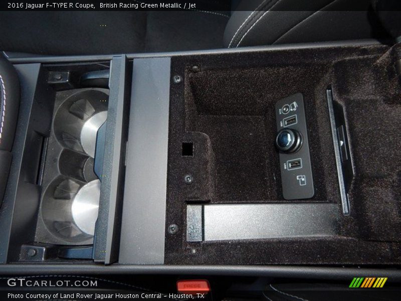 British Racing Green Metallic / Jet 2016 Jaguar F-TYPE R Coupe