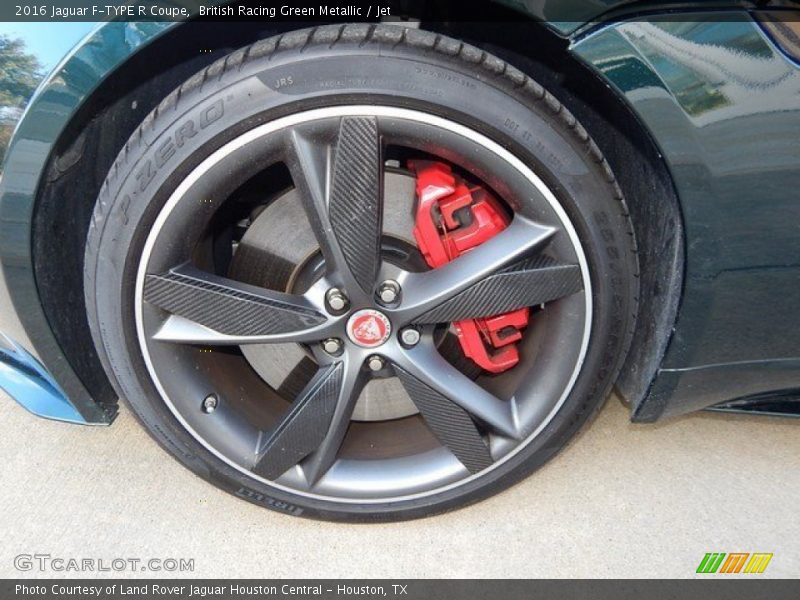British Racing Green Metallic / Jet 2016 Jaguar F-TYPE R Coupe