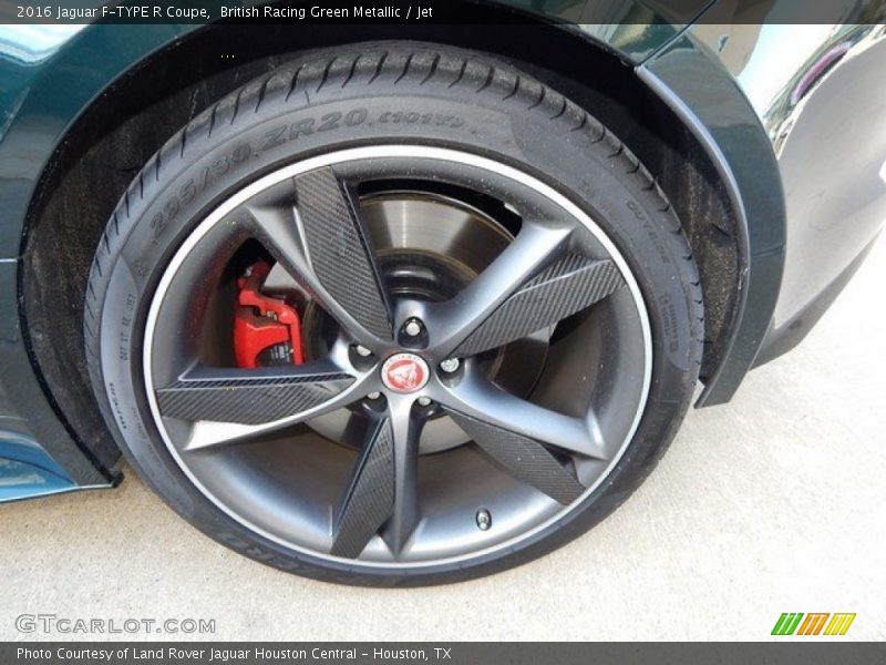 British Racing Green Metallic / Jet 2016 Jaguar F-TYPE R Coupe