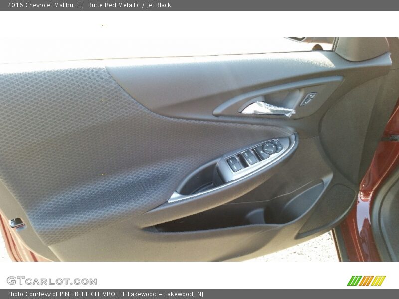 Butte Red Metallic / Jet Black 2016 Chevrolet Malibu LT