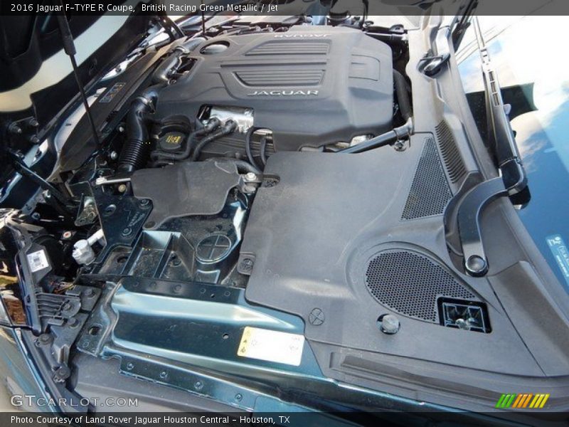 British Racing Green Metallic / Jet 2016 Jaguar F-TYPE R Coupe