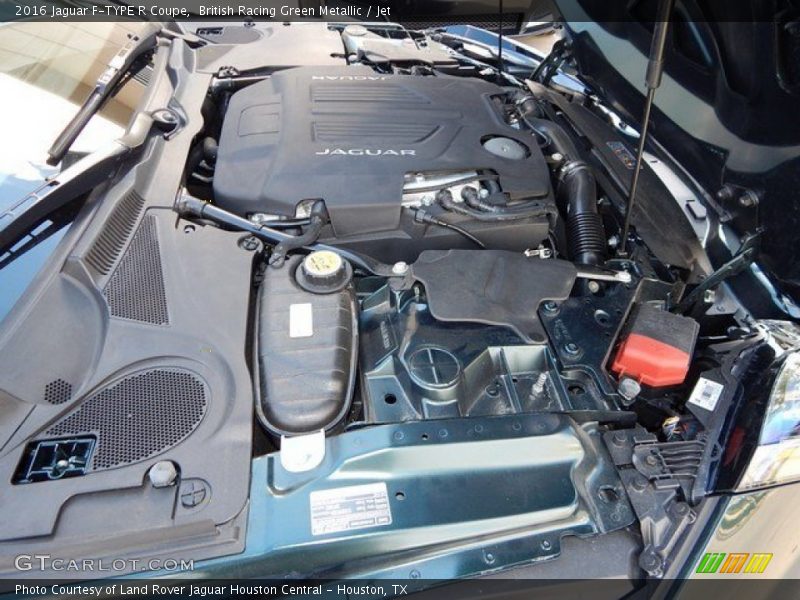 British Racing Green Metallic / Jet 2016 Jaguar F-TYPE R Coupe