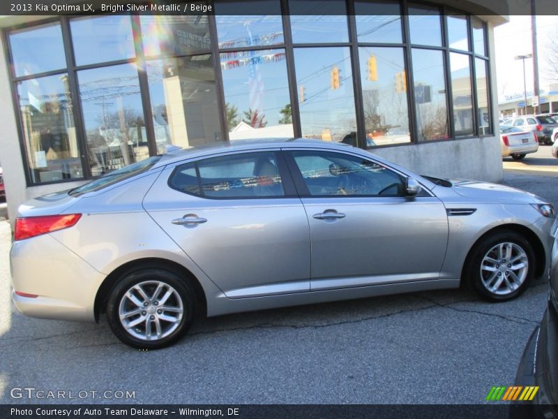 Bright Silver Metallic / Beige 2013 Kia Optima LX