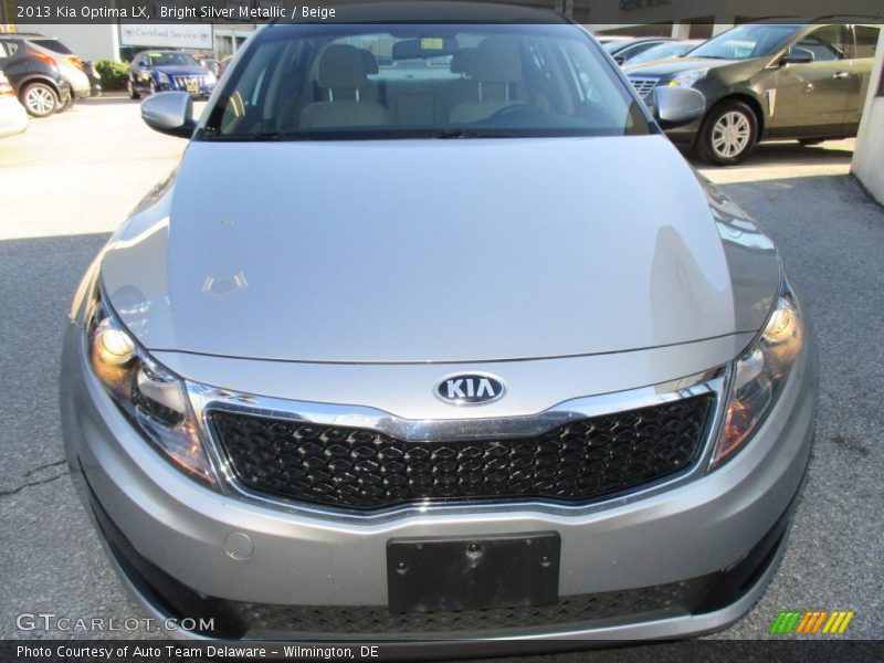 Bright Silver Metallic / Beige 2013 Kia Optima LX
