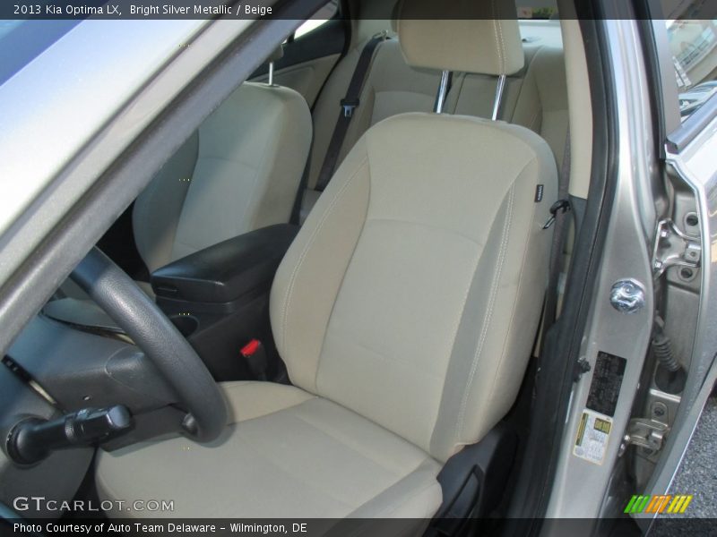 Bright Silver Metallic / Beige 2013 Kia Optima LX