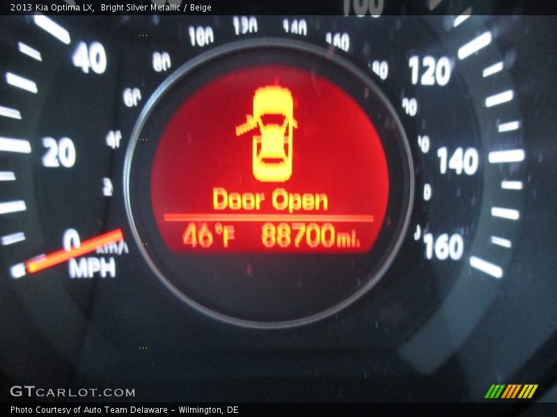 Bright Silver Metallic / Beige 2013 Kia Optima LX