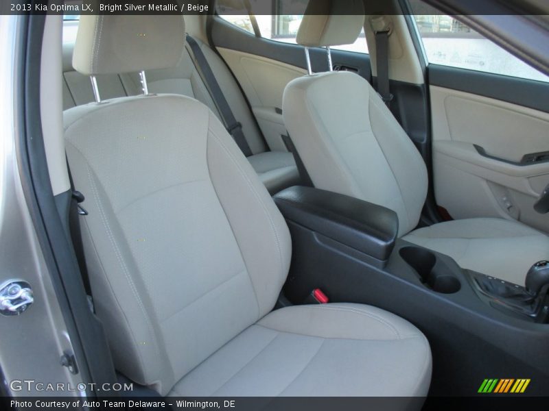 Bright Silver Metallic / Beige 2013 Kia Optima LX