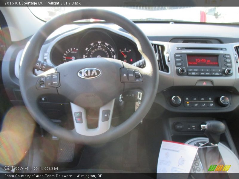Twilight Blue / Black 2016 Kia Sportage LX
