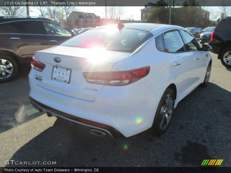 Titanium Gray / Aubergine 2016 Kia Optima LX 1.6T