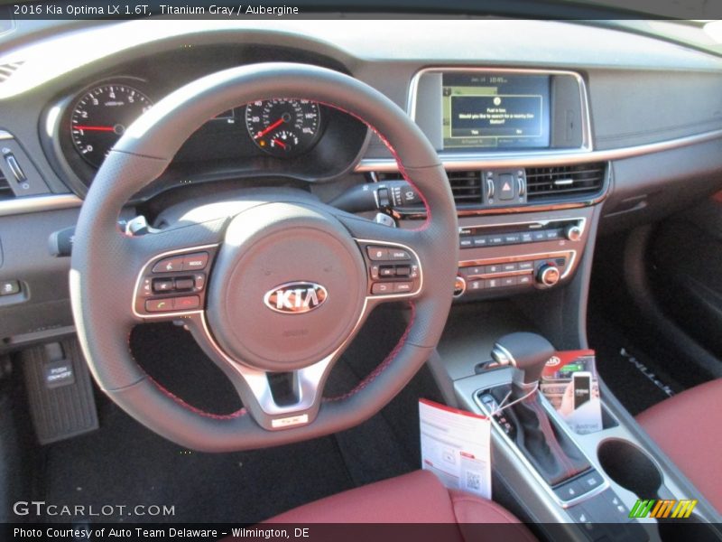 Aubergine Interior - 2016 Optima LX 1.6T 