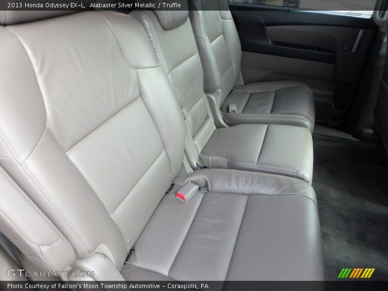 Alabaster Silver Metallic / Truffle 2013 Honda Odyssey EX-L