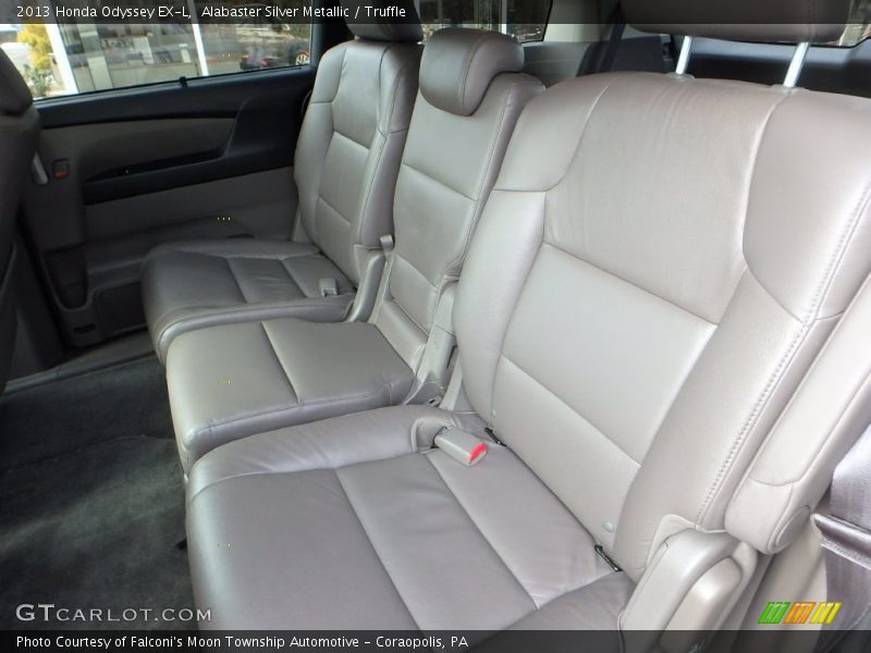 Alabaster Silver Metallic / Truffle 2013 Honda Odyssey EX-L