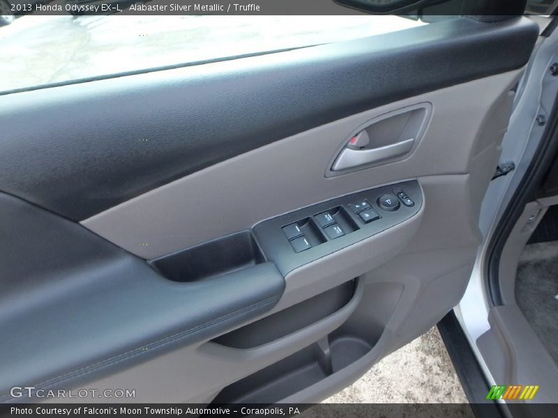 Alabaster Silver Metallic / Truffle 2013 Honda Odyssey EX-L