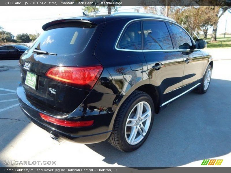 Phantom Black Pearl / Pistachio Beige 2013 Audi Q5 2.0 TFSI quattro