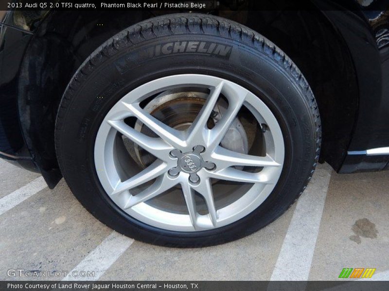 Phantom Black Pearl / Pistachio Beige 2013 Audi Q5 2.0 TFSI quattro