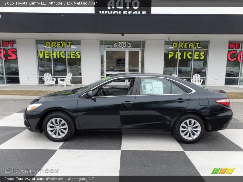 Attitude Black Metallic / Ash 2015 Toyota Camry LE