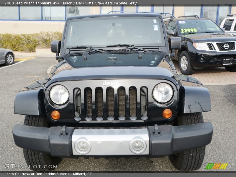 Black / Dark Slate Gray/Medium Slate Gray 2008 Jeep Wrangler Sahara 4x4