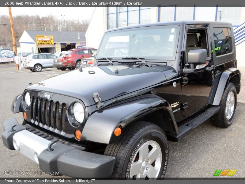 Black / Dark Slate Gray/Medium Slate Gray 2008 Jeep Wrangler Sahara 4x4