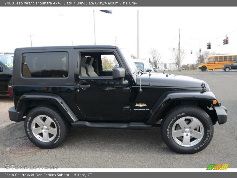 Black / Dark Slate Gray/Medium Slate Gray 2008 Jeep Wrangler Sahara 4x4