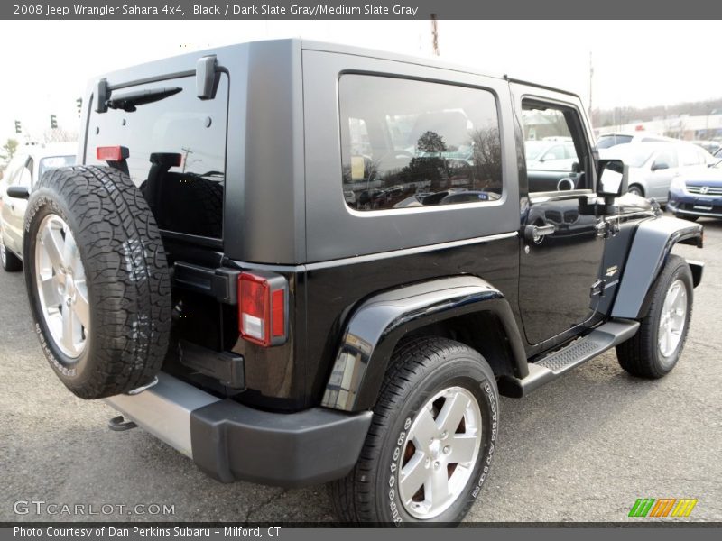 Black / Dark Slate Gray/Medium Slate Gray 2008 Jeep Wrangler Sahara 4x4